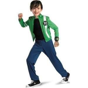 Lets Party By Disguise Inc Ben 10   Alien Force Child Costume / Green 