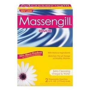  Massengill Douche Extra Cleansing Vinegar & Water 2X6oz 