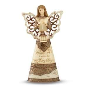  Elements Home Angel Figurine by Pavilion, Copper Accents 