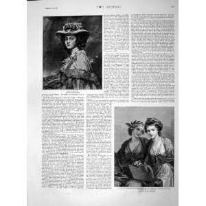  1892 Davenport Angelica Kauffman Ladies Poetry