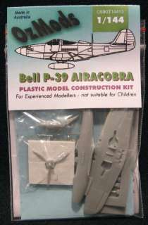 OzMods 1/144 BELL P 39 AIRACOBRA Fighter *SEALED*  