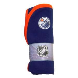   Edmonton Oilers *My Team* Polar Fleece Baby Blanket 