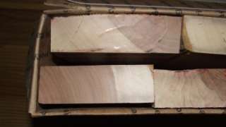   Turning & Saw Handle Blanks. Figured Air Dried Apple Lumber  