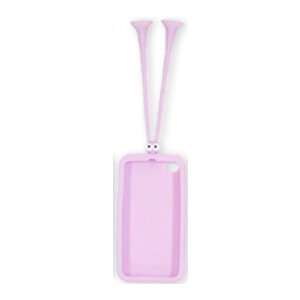   Case with Flexible Adsorbent Feelers for iPhone4/4s   LightPurple