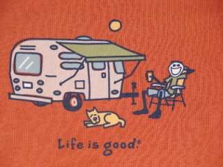 Life is Good Mens Airstream Lemonade S/S Crusher T shirt   Size   2X 