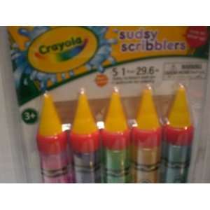  Crayola Sudsy Scribblers(5pack) with Wash Cloth Baby