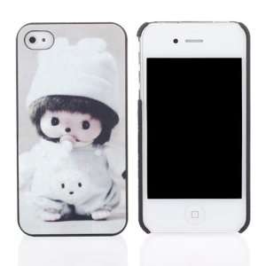 Cartoon Doll Pattern Hard Plastic Case Cover for iPhone 4 4S