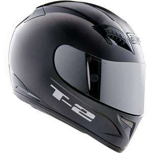  AGV T 2 Solid Helmet   Medium/Black Automotive