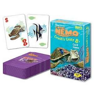  FINDING NEMO CRUSHS CRAZY 8S CARD GAME Briarpatch Toys & Games