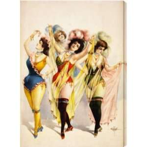  Burlesque, Dancing Girls AZV01408 framed art