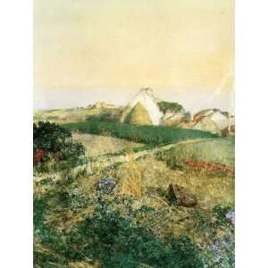  FRAMED oil paintings   Frederick Childe Hassam   24 x 32 