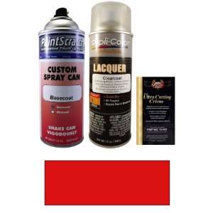   Oz. Laser Red Spray Can Paint Kit for 2011 Saab 9 5 (278) Automotive