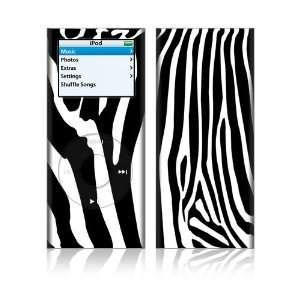 Apple iPod Nano 2G Decal Skin   Zebra Print