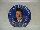 1993 President Bill Clinton Inauguration Button Made by Creative Photo 