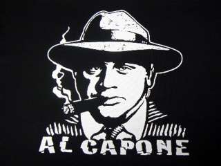 AL CAPONE MOBSTER SHORT SLEEVE T SHIRT (S  5XL) SOPRANO  