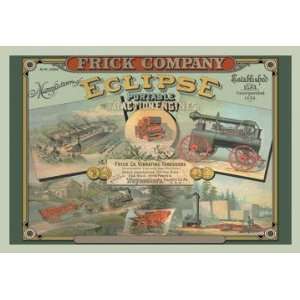  Frick Company   Eclipse Portable Traction Engines 12x18 