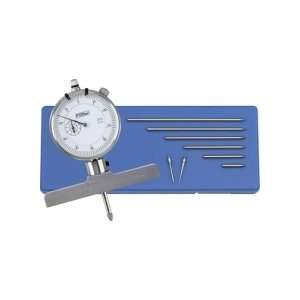  Fred V Fowler Dial Ind Depth Gauge 0 22