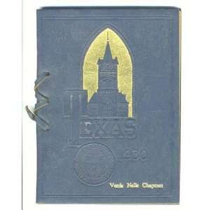    1930 University of Texas Commencement Leather Book 