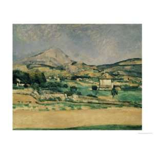  Valley of Mount St. Victoire Giclee Poster Print by Paul 
