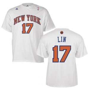  New York Knicks Jeremy Lin NBA Player T Shirt Sports 