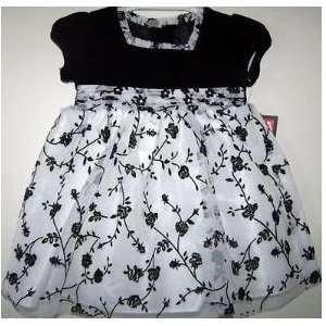  Muneca Black and White Party Dress 2 Pc Size 12 Months 