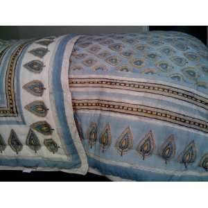  Tilak Buti Full/Queen Hand Crafted Printed Quilt from 