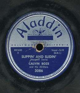 pc78 R&B Aladdin 3086 Calvin Boze  