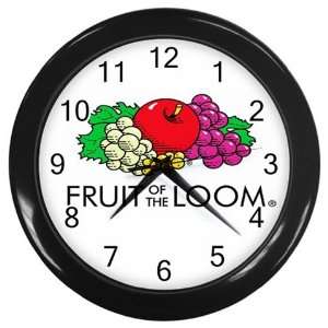  FRUIT OF THE LOOM Logo New Wall Clock Size 10 Free 