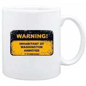   Warning  Inhabitant Of Washington Annoyed  United States Mug City