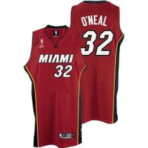   Neal Red Reebok NBA Swingman Miami Heat Jersey