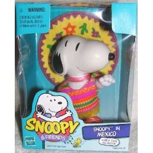  Peanuts World Tour Collection Snoopy in Mexico Poseable 