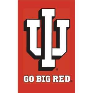  Indiana Big Red Outdoor Appliqued Flag 28 x 48 Patio 