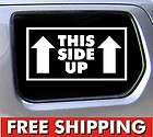 This Side Up Vinyl Decal Jeep 4x4 cherokee 4wd lifted funny sticker cj 