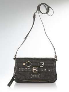 AUTHENTIC GUESS MILA SMALL CROSSBODY SHOULDERBAG, PURSE IN BLACK.NWT 