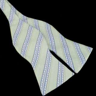 VINEYARD VINES Mint Green Blue Rope Bow Tie NWT  