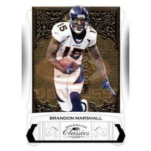 Brandon Marshall   Denver Broncos   2009 Donruss Classics NFL Football 
