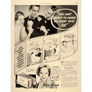  1936 Ad Lux Toilet Soap Face Cleanser Sue Merle Oberon 