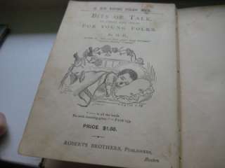 Antique Book Aunt Jos Scrap Bag My Girls Alcott 1882  