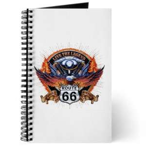   Live The Legend Eagle and Engine Route 66 on Cover 
