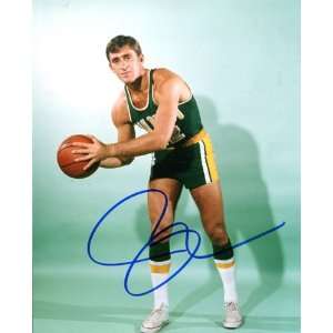  Pat Riley Autographed/Hand Signed Posing with Basketball 