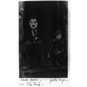  Charles Spencer Chaplin,Jackie Coogan,doorstep,The Kid 