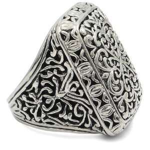  Antique Inspired Bali Design Filigree Ring Jewelry