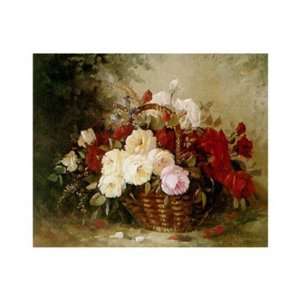 Roses Jaunes by Angela Vernetti 28x20 