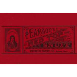  Pearsons Red Top Snuff 16X24 Canvas Giclee