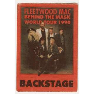  Fleetwood Mac Original Backstage Pass 1990