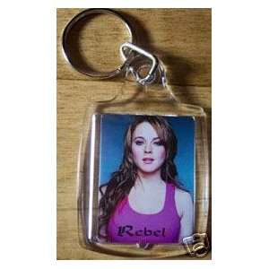  Brand New Lindsay Lohan Keychain / Keyring Everything 