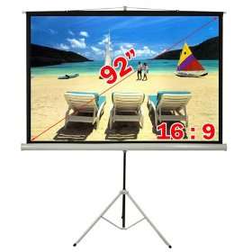  Antra 92 1619Tripod Projector Projection Screen Matte 