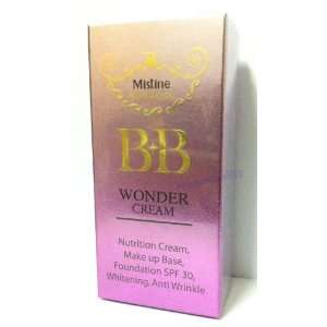  Bb Mistine Wonder Cream Makeup Base Foundation 7.5 G Made 