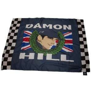  FLAG Formula 1 F1 Damon Hill Jordan NEW Rare Sports 