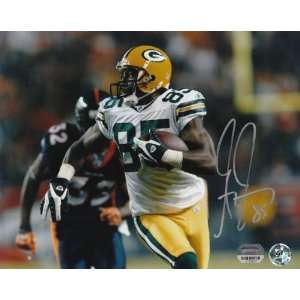  Greg Jennings Green Bay Packers   Running   Autographed 